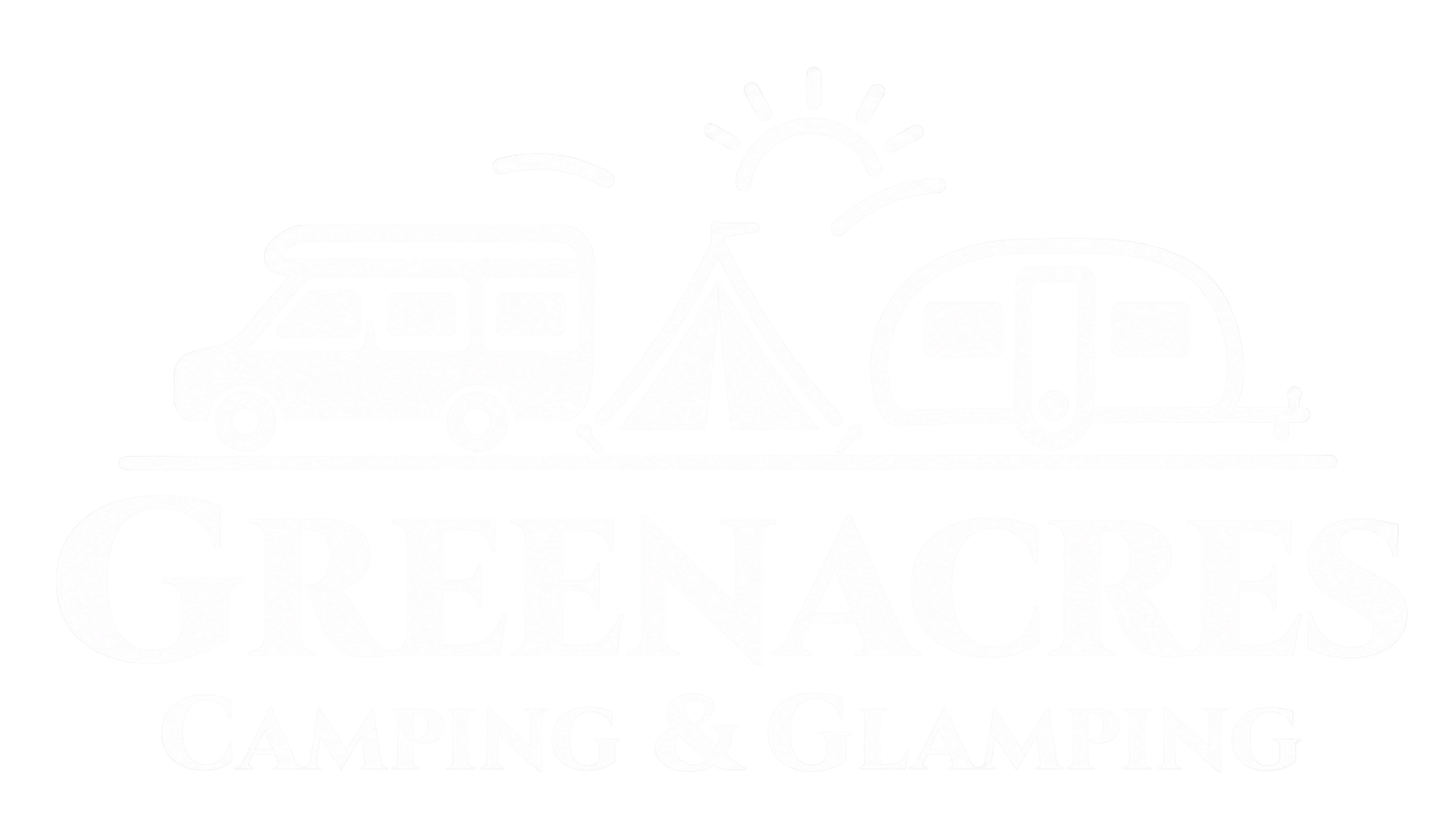 Greenacres logo white + transparent